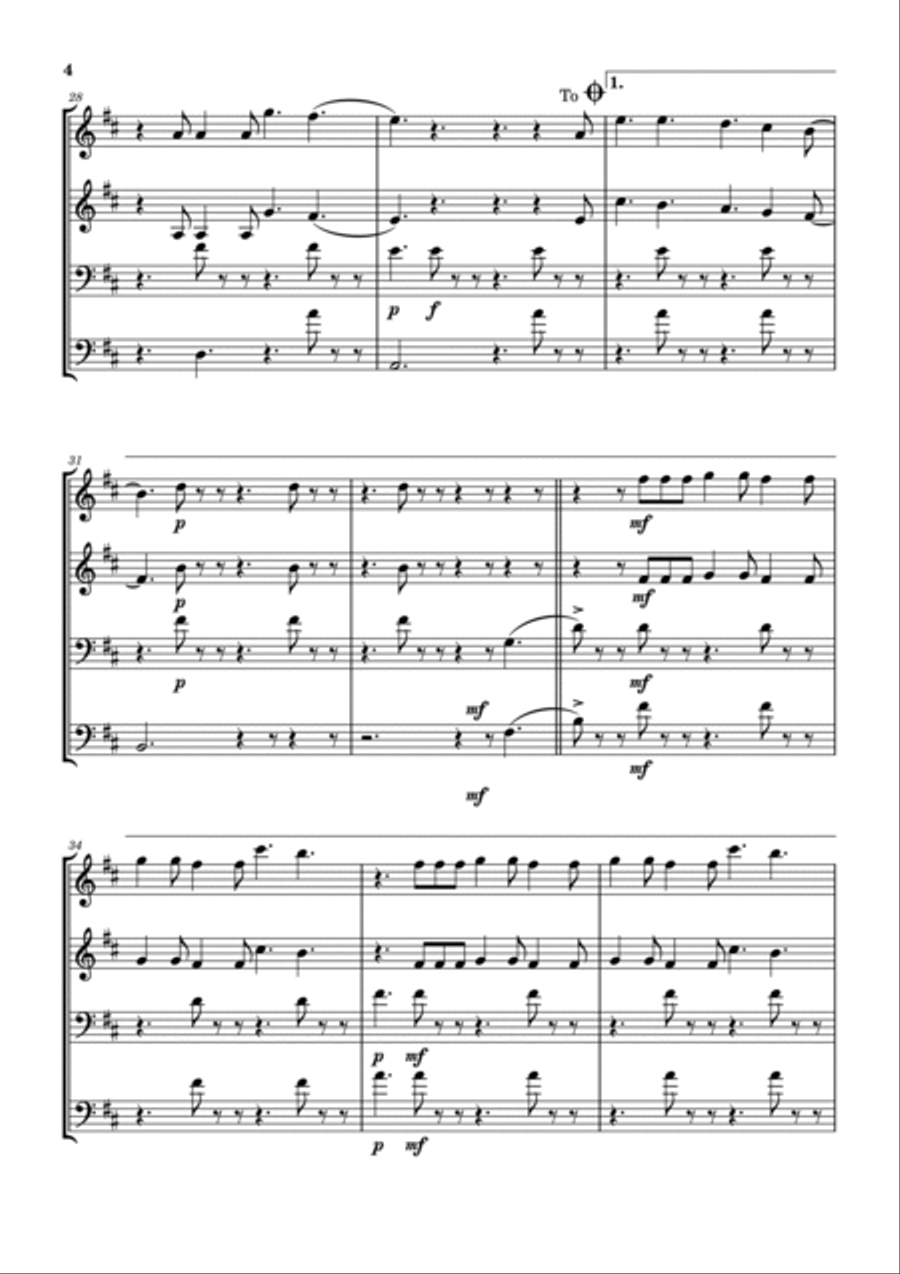 Can't Take Away Brass Ensemble scores gallery preview page 5