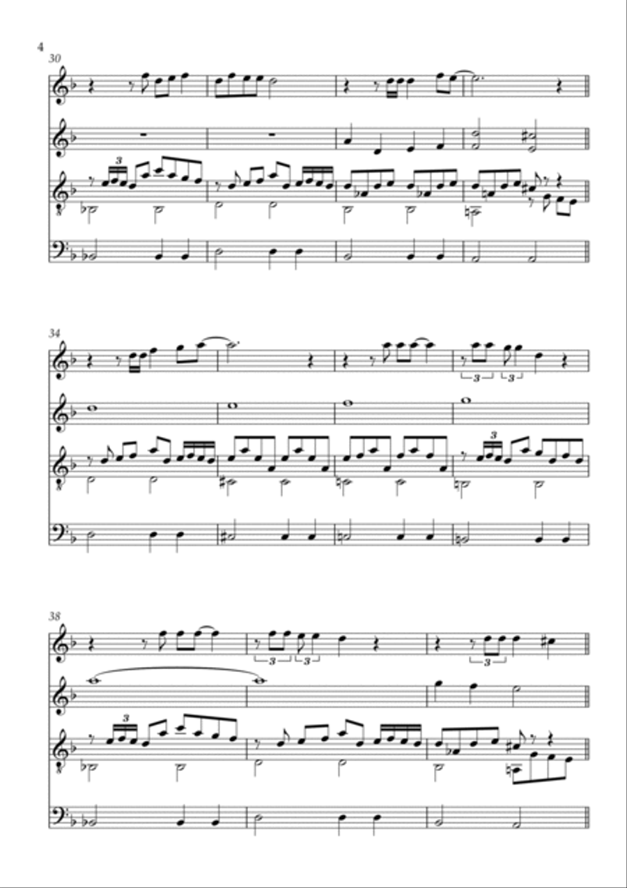 Day Is Done Small Ensemble scores gallery preview page 4