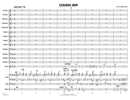 Cousin Jeff - Conductor Score (Full Score)