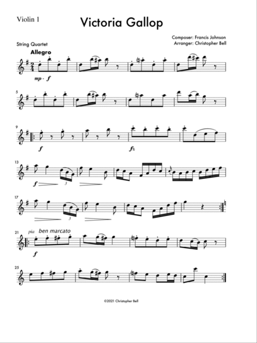 Victoria Gallop - String Quartet String Quartet scores gallery preview page 4
