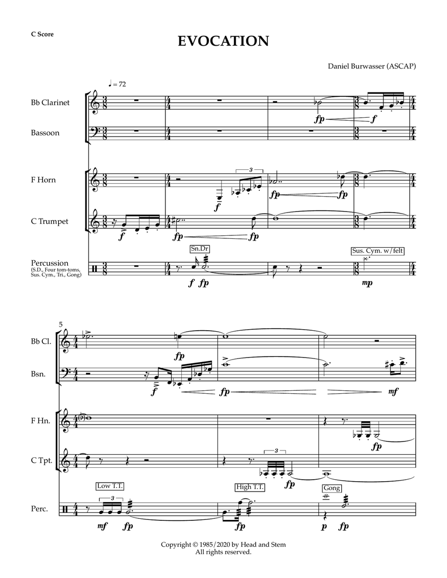 Evocation Small Ensemble scores gallery preview page 2