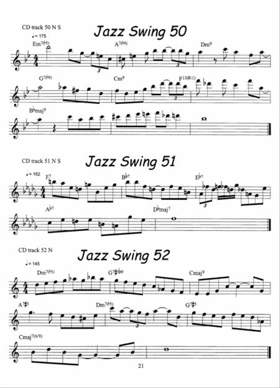 100 Ultimate Jazz Riffs for Flute Flute Solo scores gallery preview page 2