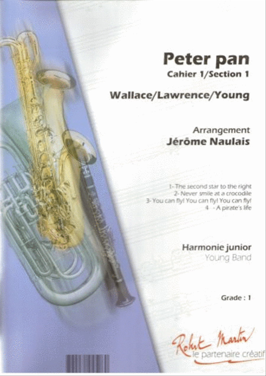 Peter Pan Cahier 1 Orchestra scores gallery preview page 1