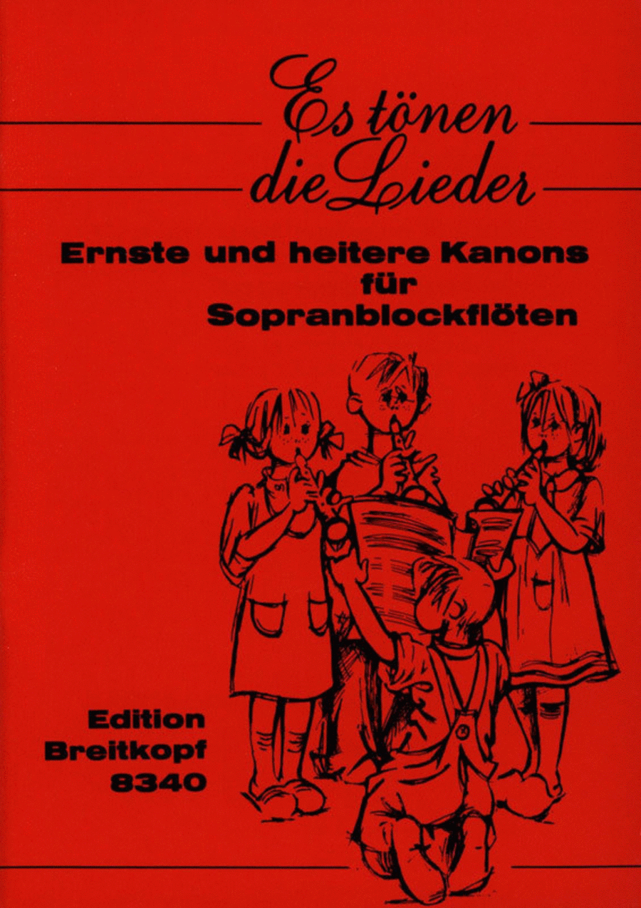Es tönen die Lieder Es tönen die Lieder Recorder scores gallery preview page 1