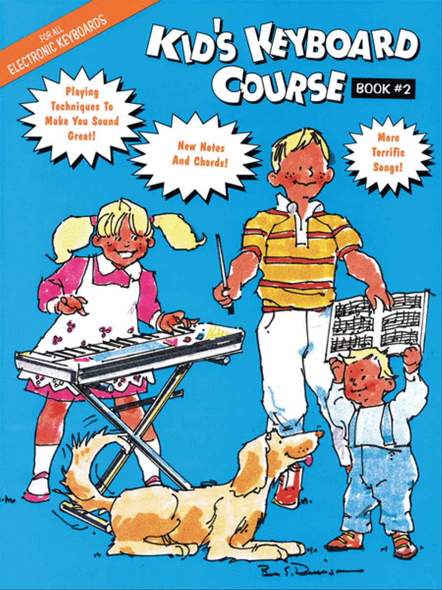Kid's Keyboard Course Electronic Keyboard scores gallery preview page 1