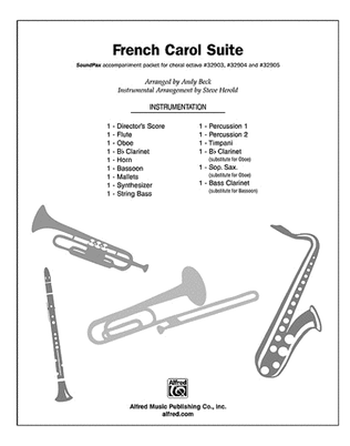 Book cover for A French Carol Suite