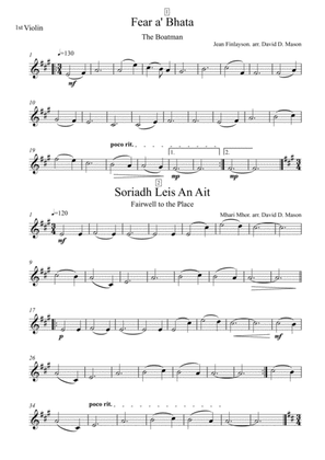 5 Scottish Gaelic Airs for Violin Duet and Piano