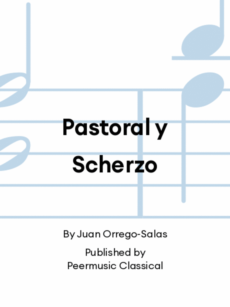 Pastoral y Scherzo Pastoral y Scherzo Chamber Music scores gallery preview page 1