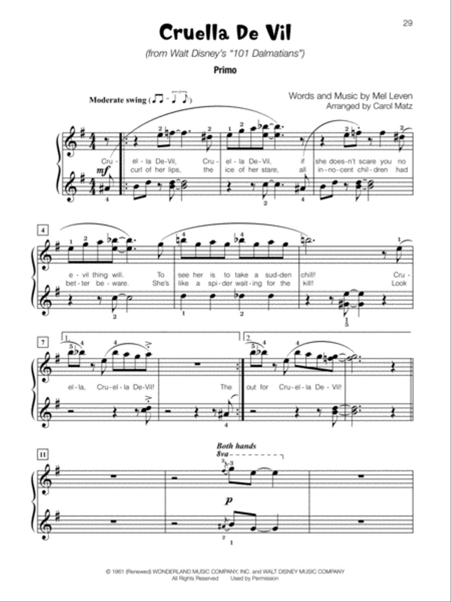 Famous & Fun Pop Duets, Book 5 Small Ensemble scores gallery preview page 8