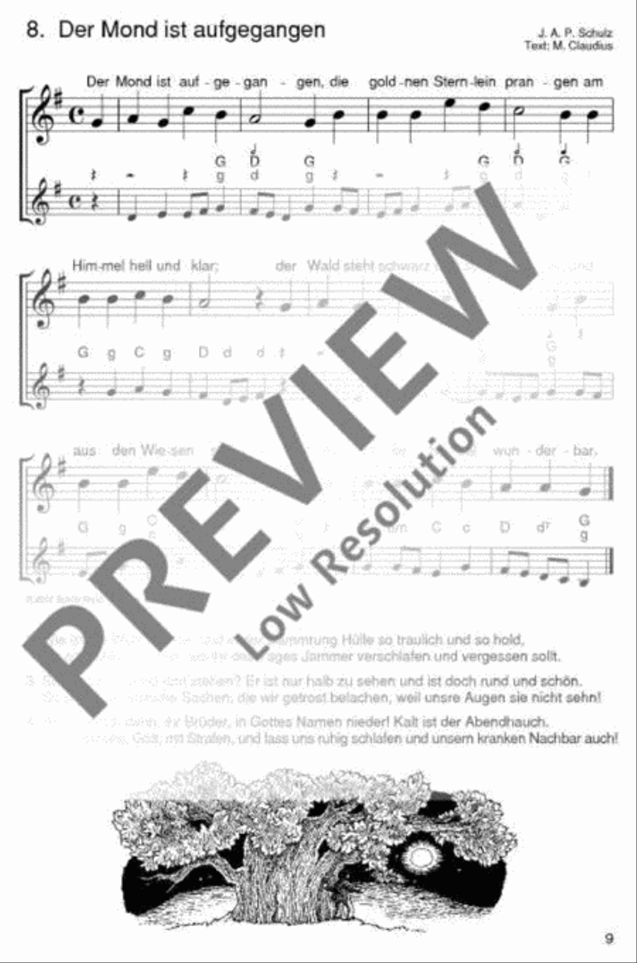 Die schönsten Volks- und Kinderlieder Accordion scores gallery preview page 10