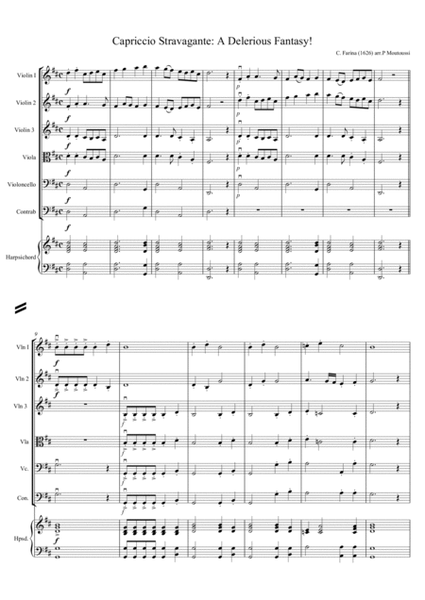Farina's Capriccio Stravagante of 1626 (arranged for Junior Strings)