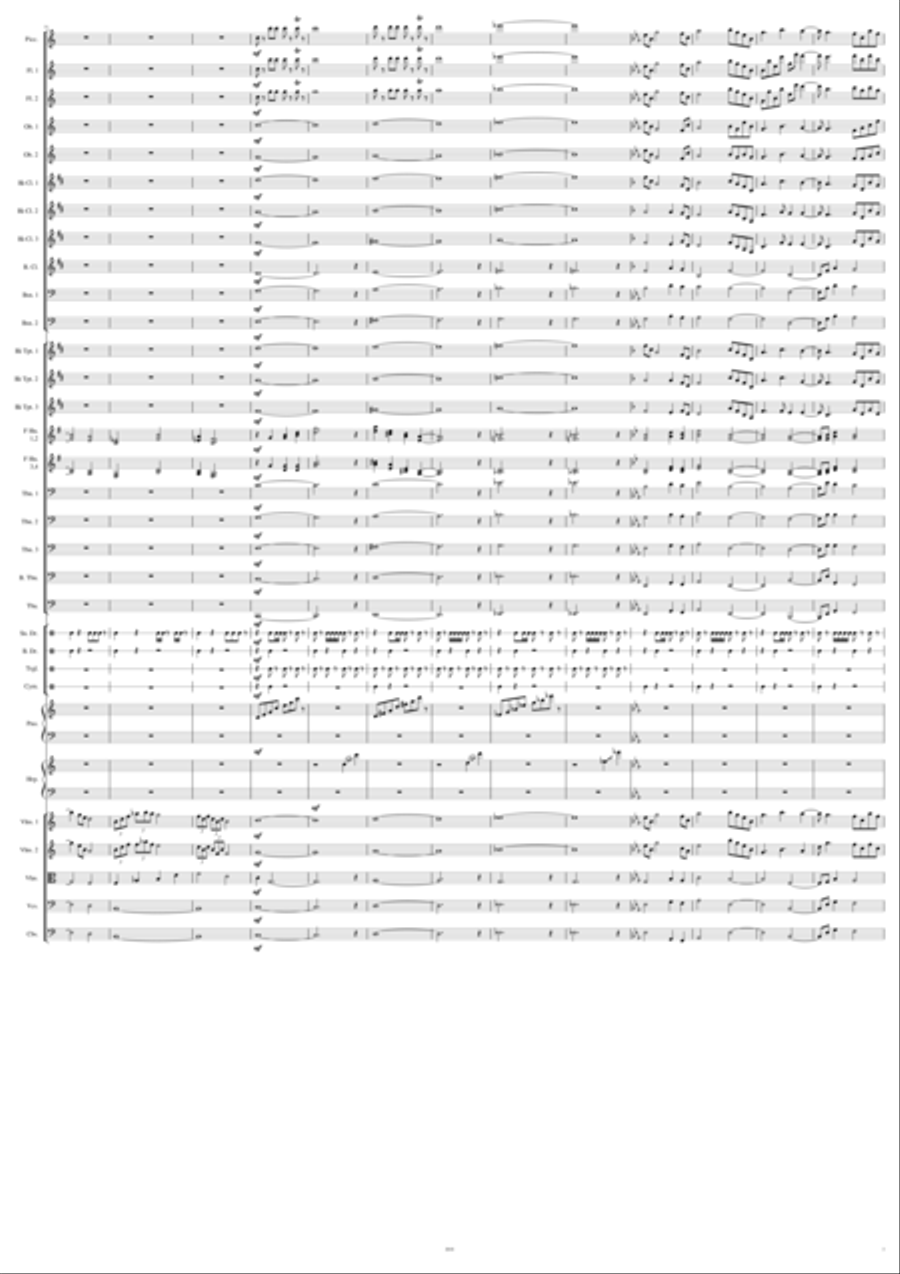 The Ghost Town Full Orchestra scores gallery preview page 3