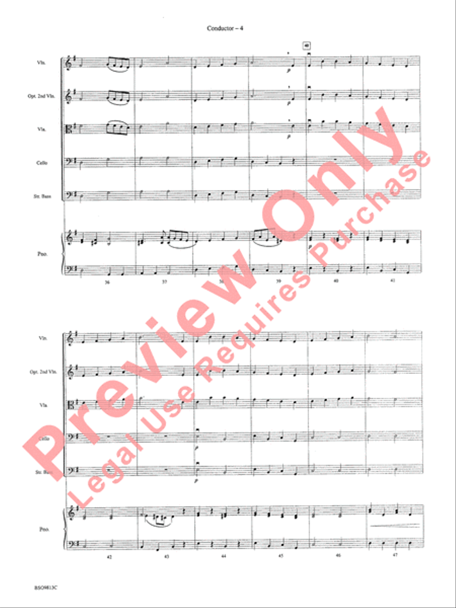 Christmas Bits & Pieces String Orchestra scores gallery preview page 6