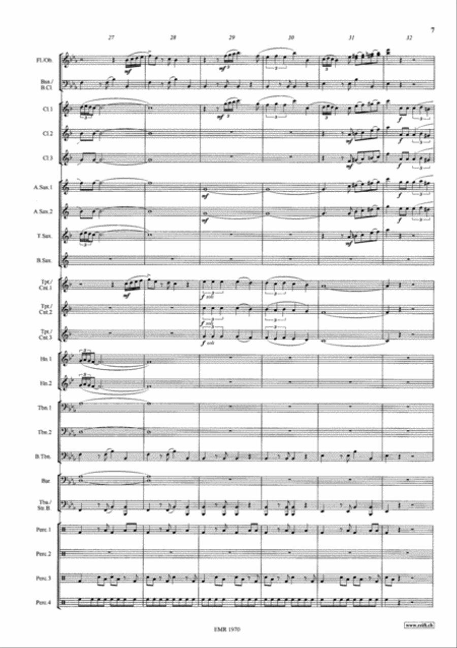 Latin Voyage Latin Voyage Concert Band scores gallery preview page 8