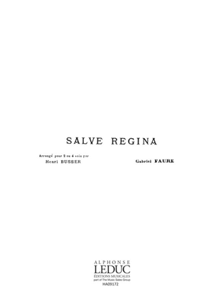 Book cover for Salve Regina (sctb, Piano/organ)