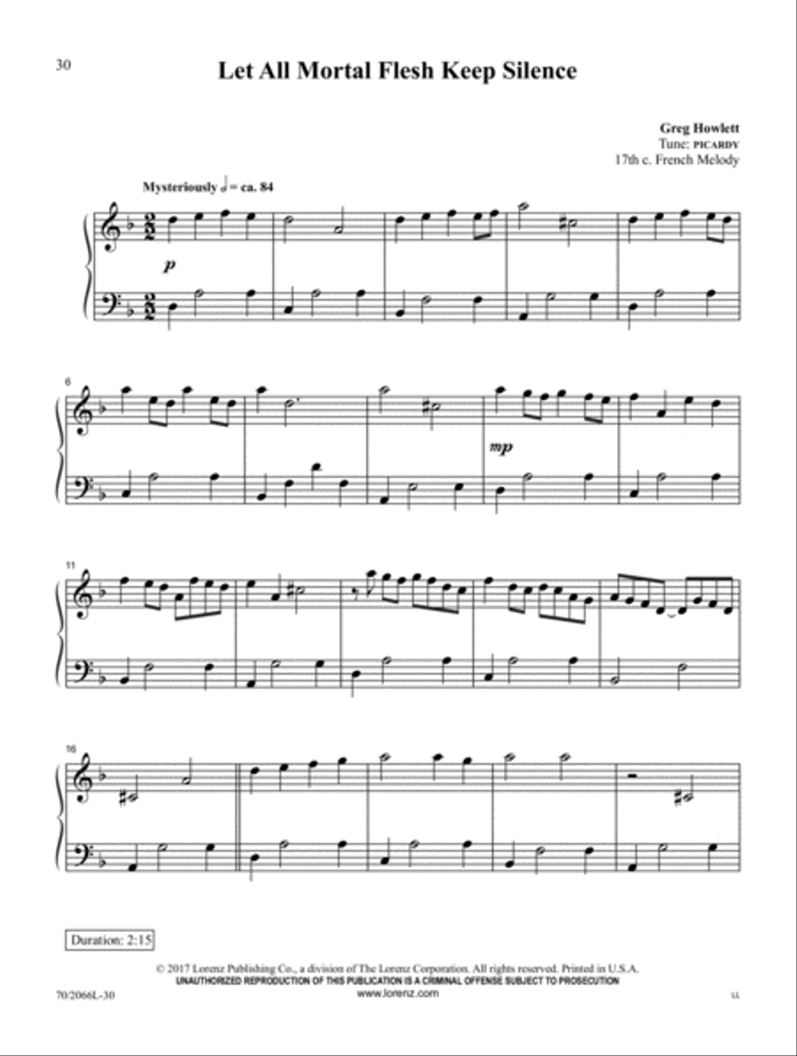 Christmas Improvisations Christmas Improvisations Piano Solo scores gallery preview page 18