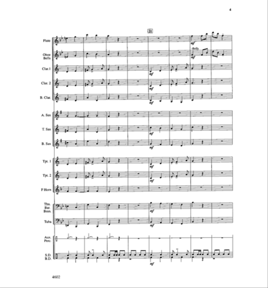 Band Avenue Concert Band scores gallery preview page 4