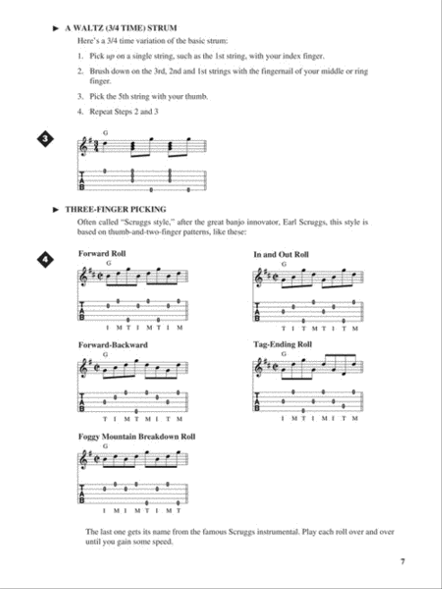 Fretboard Roadmaps – 5-String Banjo image number null