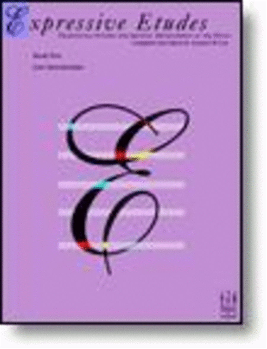 Expressive Etudes, Book Five Piano Method scores gallery preview page 1