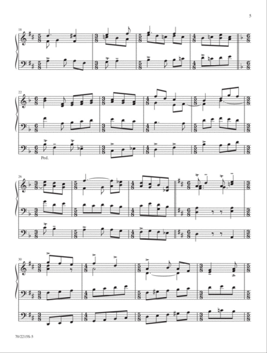 Journey to Wholeness Journey to Wholeness Organ Solo scores gallery preview page 5