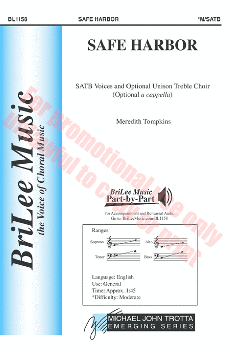 Safe Harbor SSATB scores gallery preview page 2