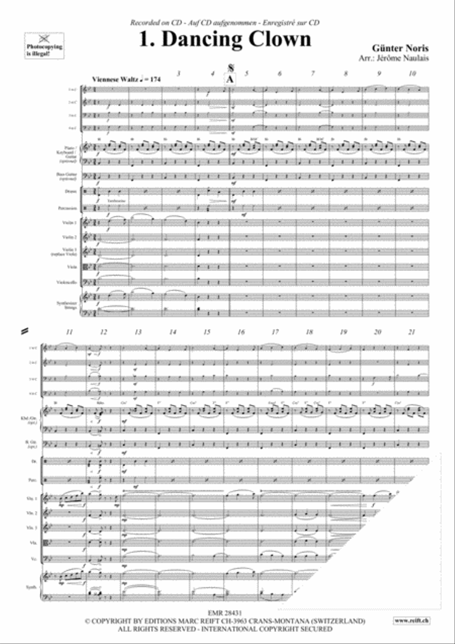 Let's Dance Volume 2 Let's Dance Volume 2 Woodwind Quartet scores gallery preview page 3