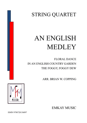 Book cover for AN ENGLISH MEDLEY – STRING QUARTET