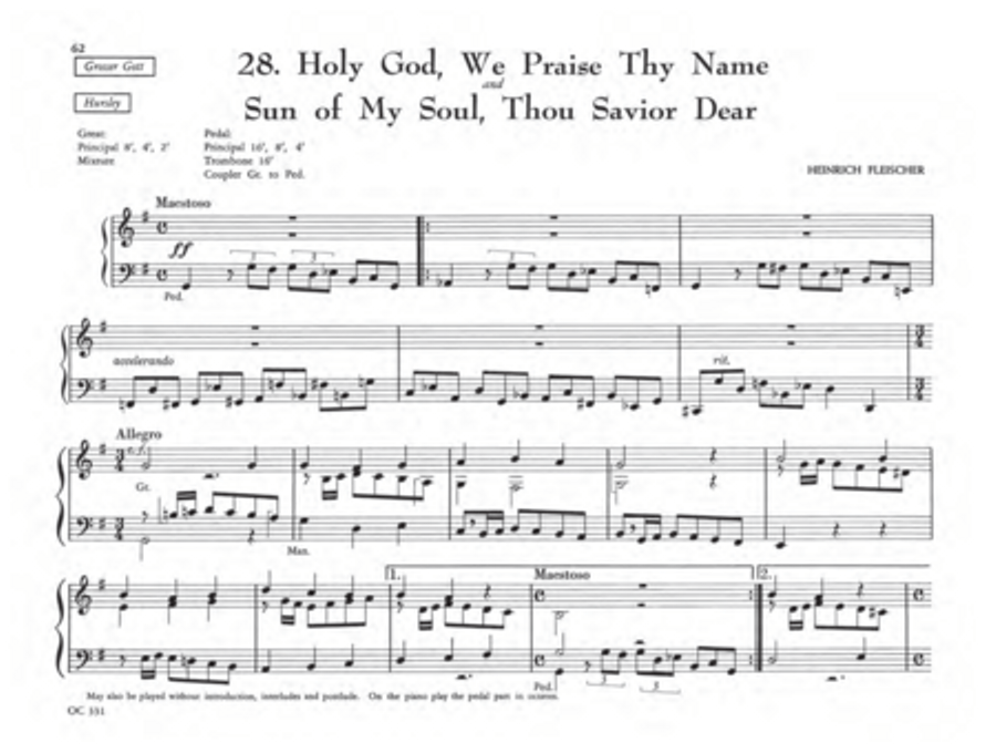 The Parish Organist, Part 01 (Tunes A-G) Organ scores gallery preview page 30