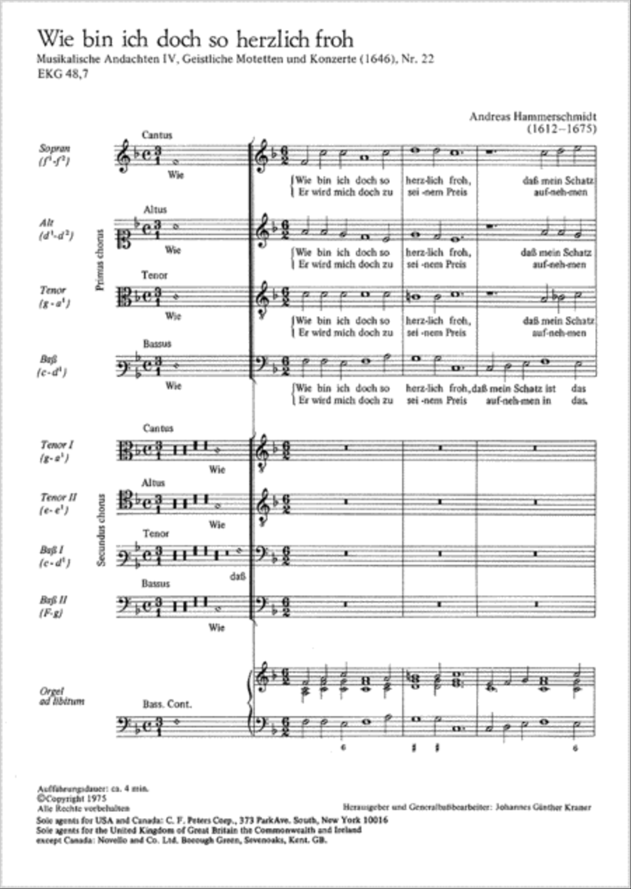 Wie bin ich doch so herzlich TTBB scores gallery preview page 1