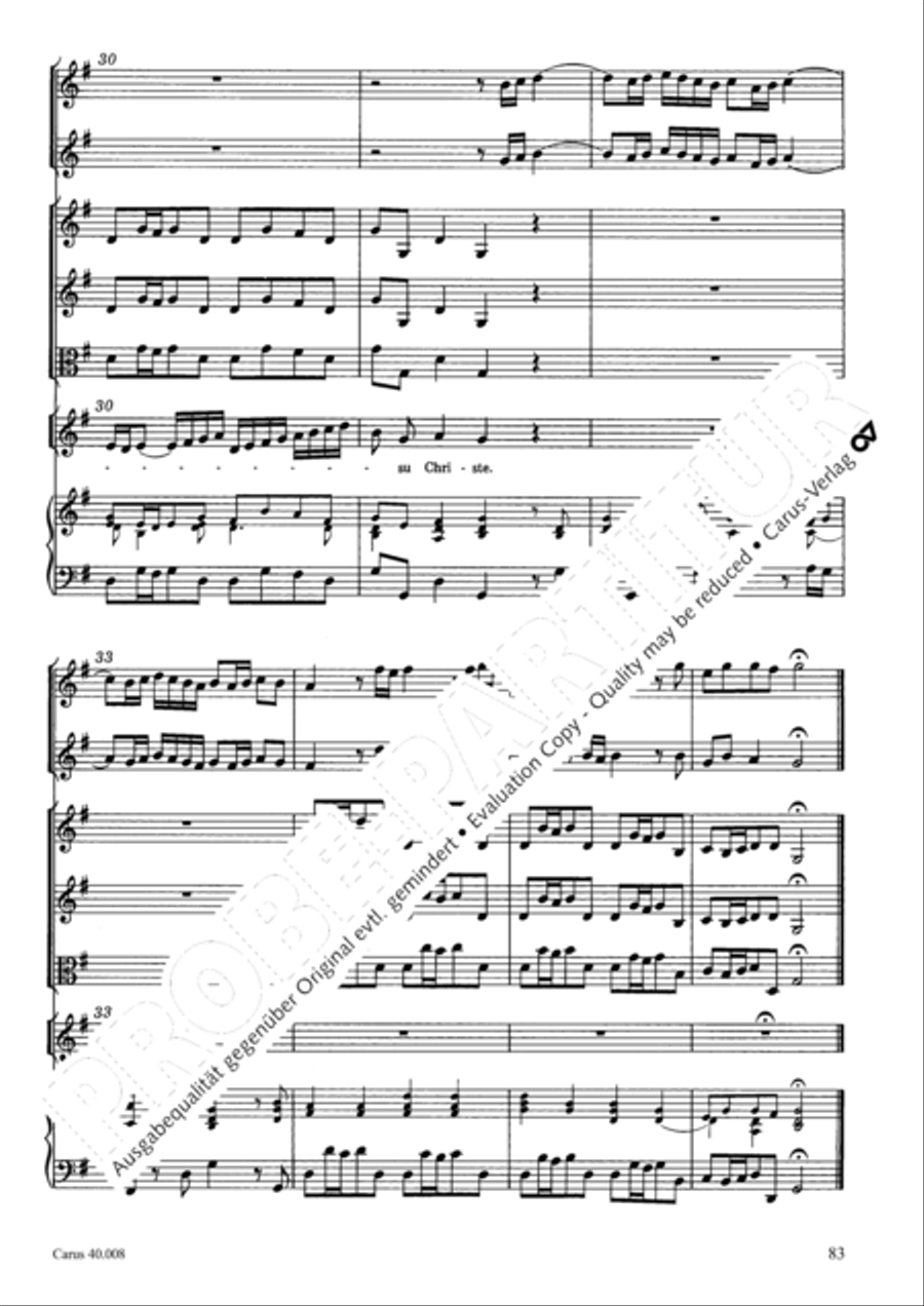 Introduzione e Gloria 4-Part scores gallery preview page 84