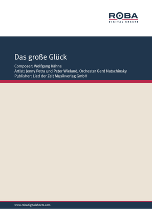 Book cover for Das grosse Gluck