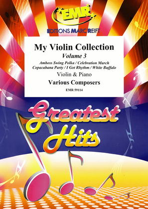 Book cover for My Violin Collection Volume 3