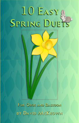 Book cover for 10 Easy Spring Duets for Oboe and Bassoon