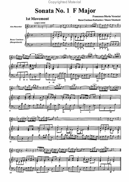 Sonata No. 1 in F Major