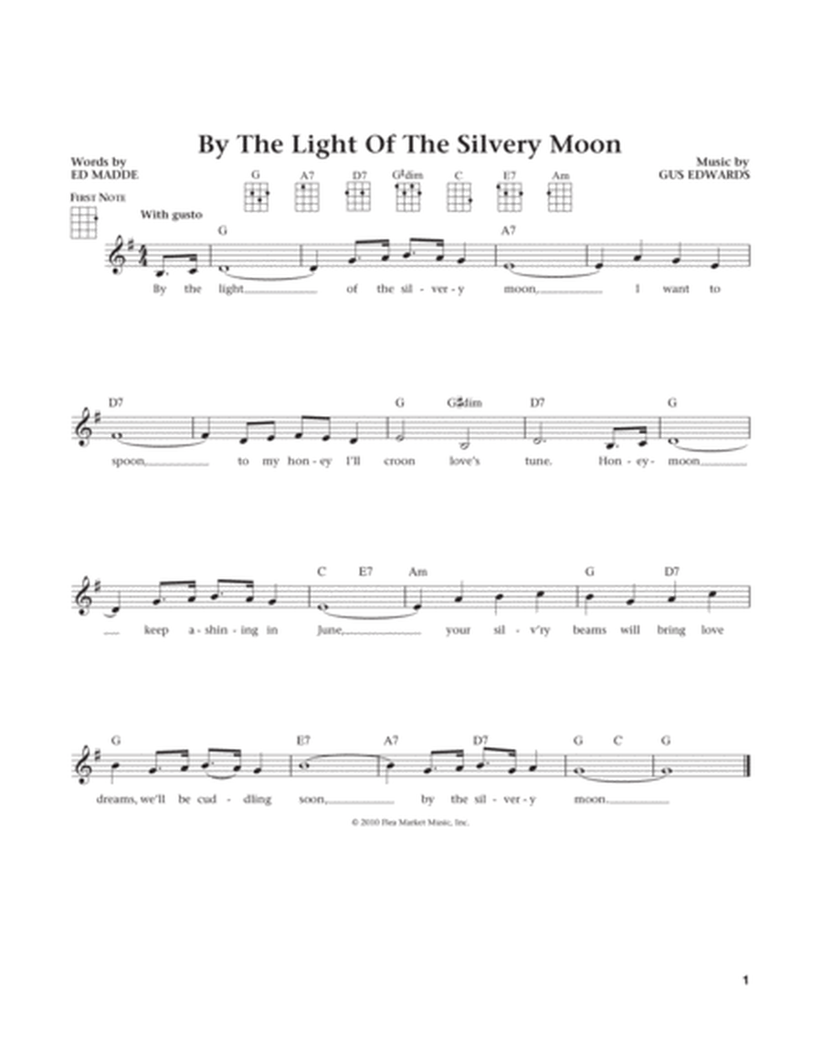By The Light Of The Silvery Moon (from The Daily Ukulele) (arr. Liz and Jim Beloff)