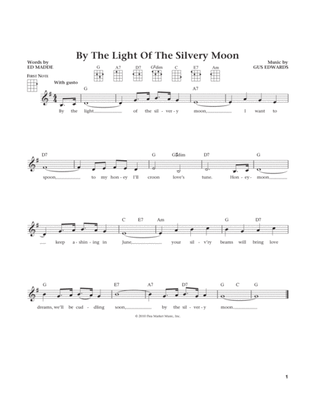 By The Light Of The Silvery Moon (from The Daily Ukulele) (arr. Liz and Jim Beloff)