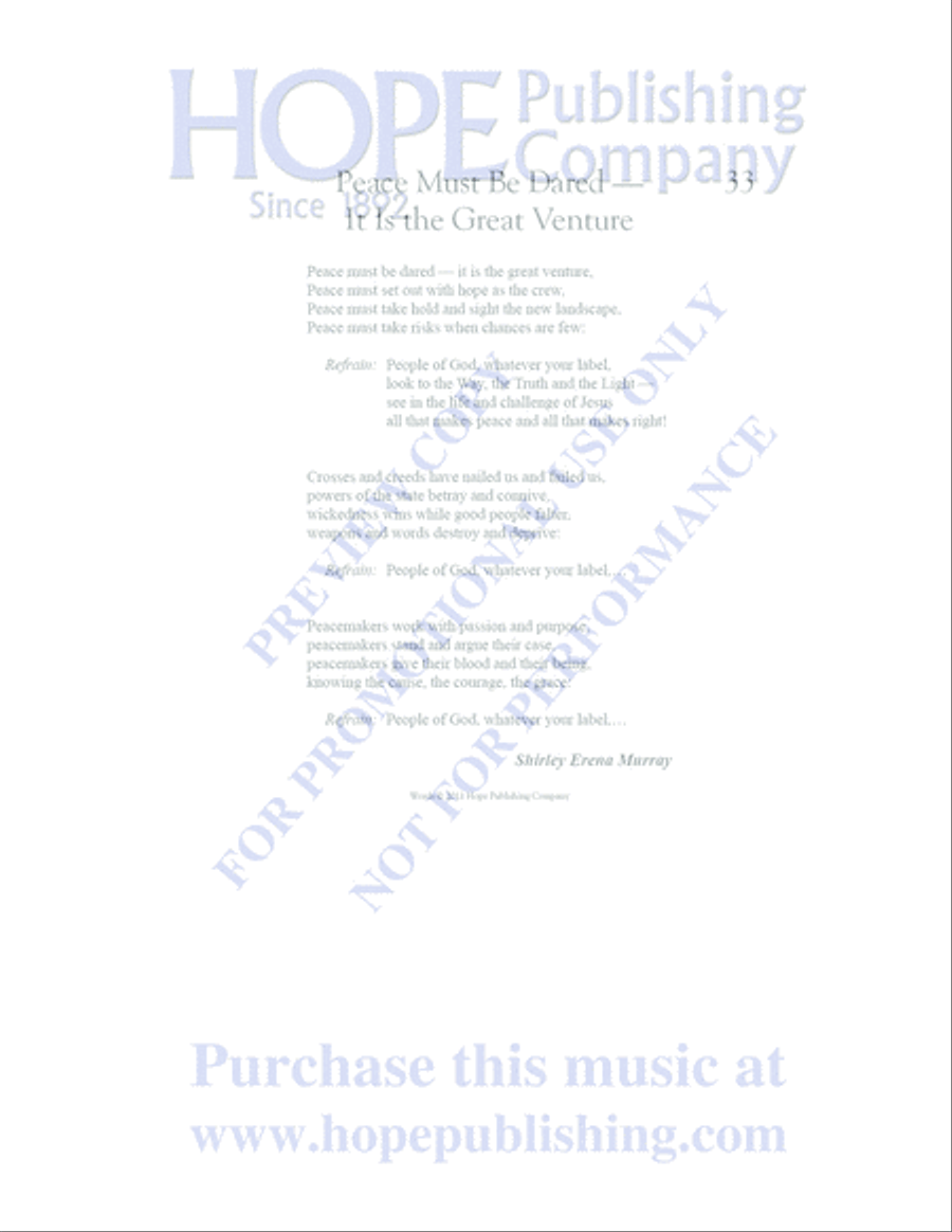A Place at the Table A Place at the Table Choir scores gallery preview page 105