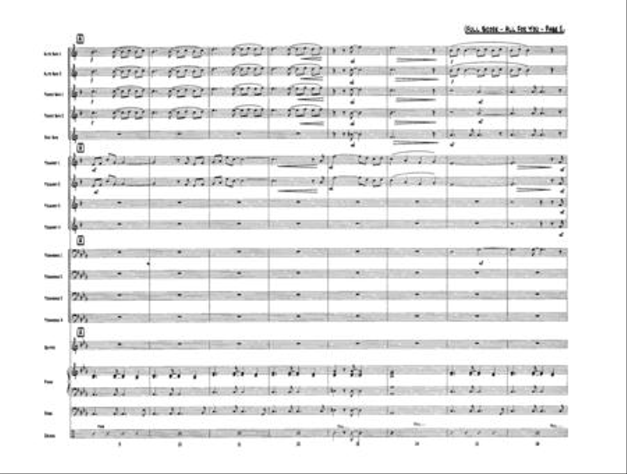 All for You All for You Jazz Ensemble scores gallery preview page 2