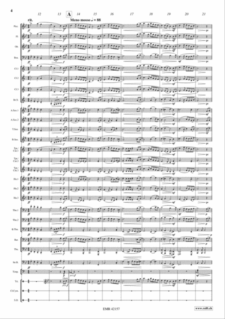 Rio Grande Rio Grande Concert Band scores gallery preview page 4