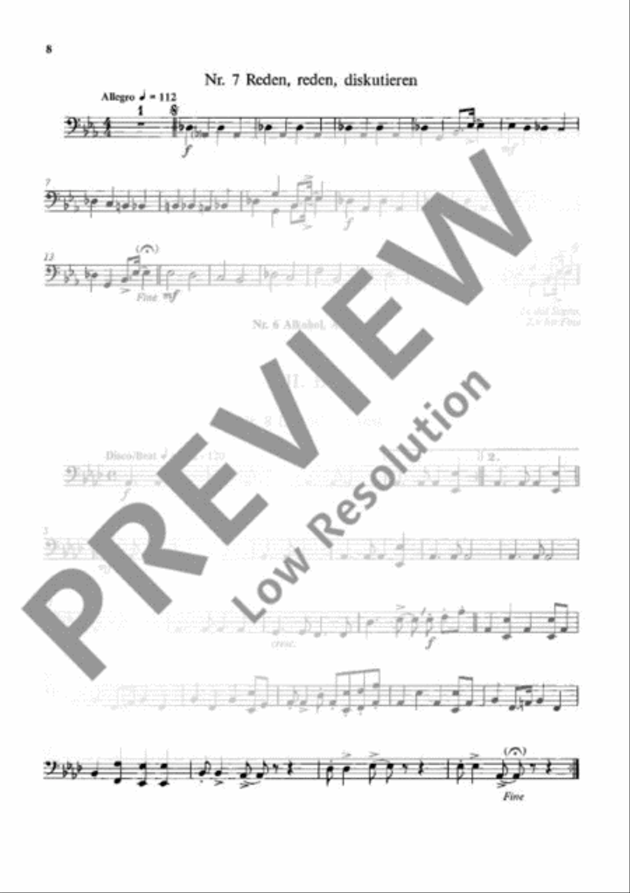 Frieden auf dieser Welt Part scores gallery preview page 9