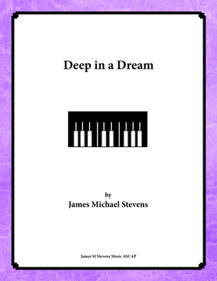 Book cover for Deep in a Dream - Piano Solo
