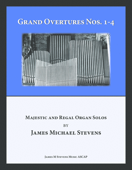 Grand Overtures Nos. 1-4 - Organ Book image number null