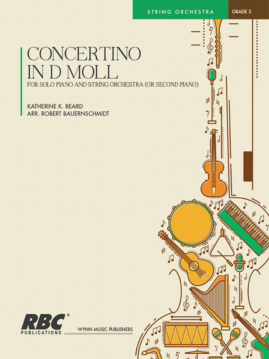 Concertino In D Moll (Score)