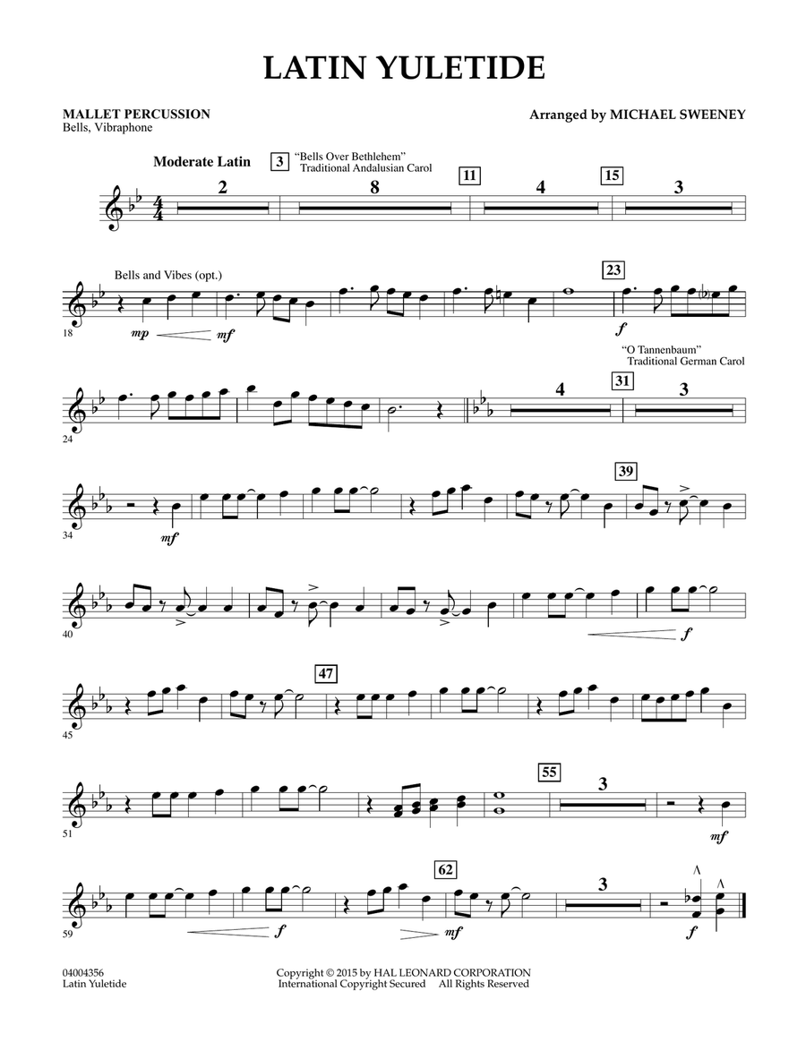 Latin Yuletide - Mallet Percussion