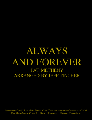 Book cover for Always And Forever