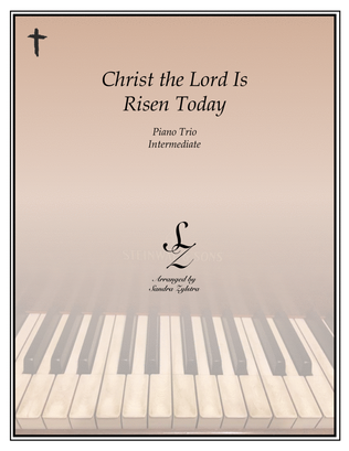 Book cover for Christ The Lord Is Risen Today (1 piano, 6 hand trio)