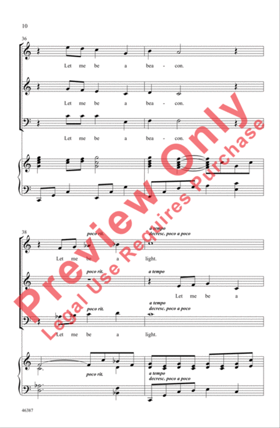 The Lighthouse 3-Part scores gallery preview page 10