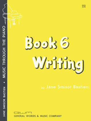 Book cover for Book 6 Writing