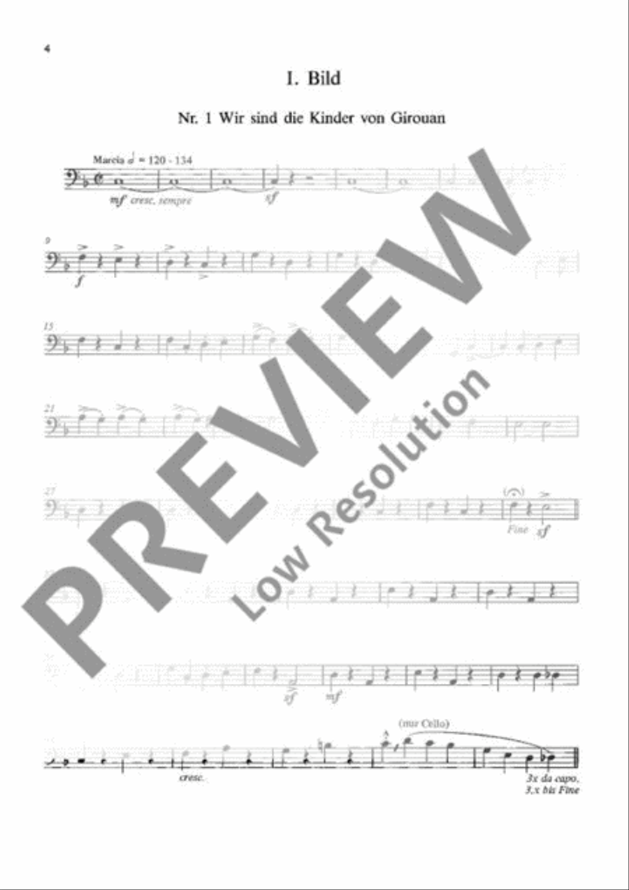 Frieden auf dieser Welt Part scores gallery preview page 5