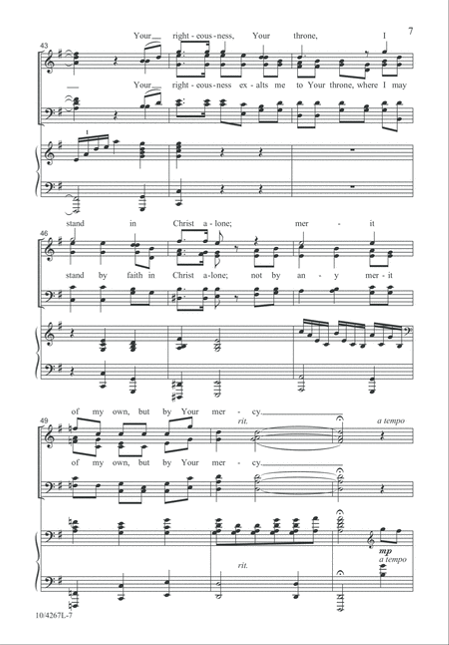By Your Mercy By Your Mercy 4-Part scores gallery preview page 8